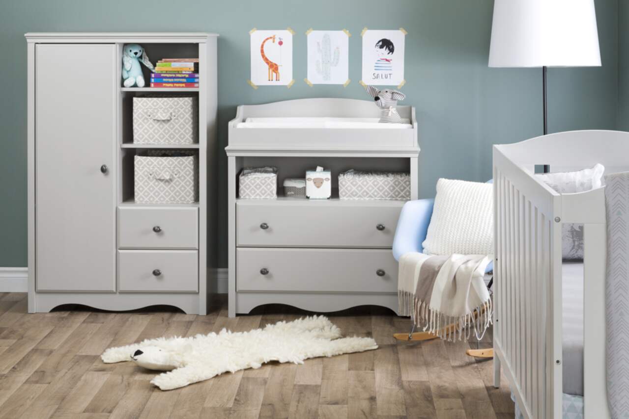 South shore angel online armoire with drawers