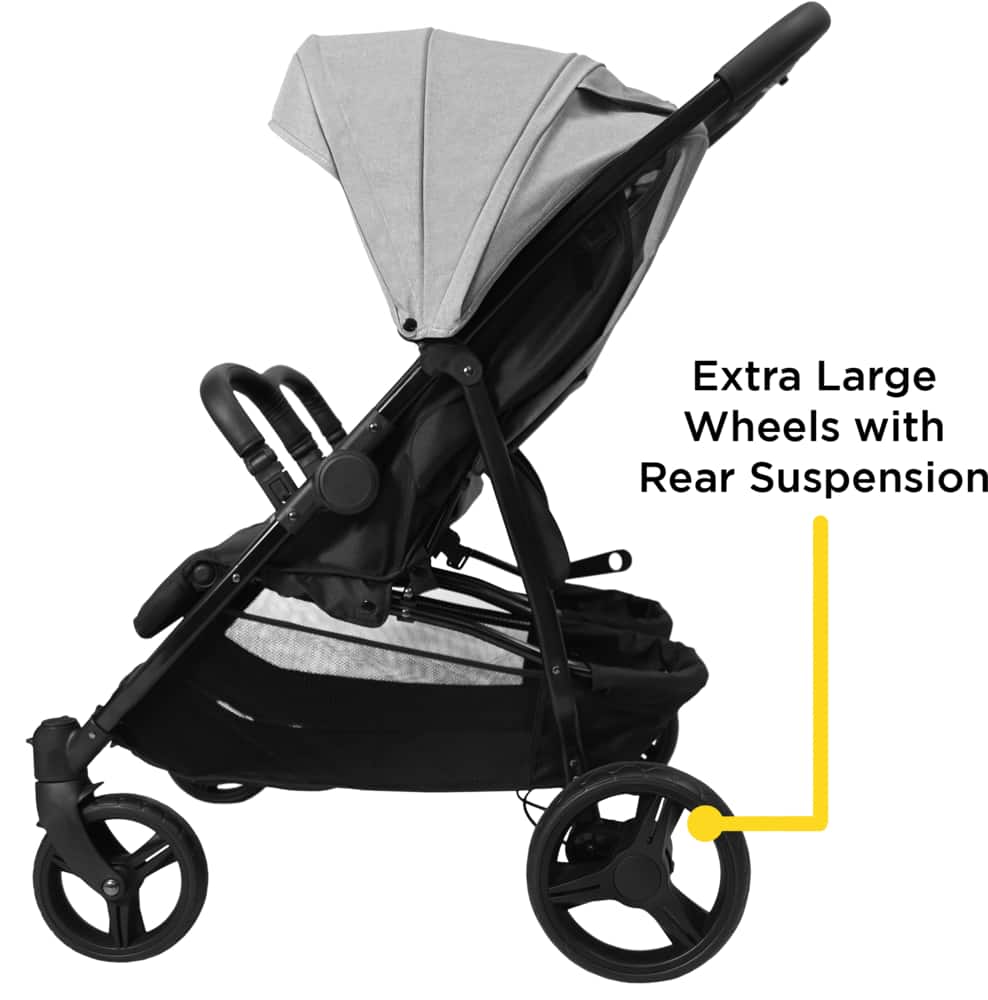 overschreden Lounge Lao Safety 1st Double Double Lightweight Easy-Fold Duo Stroller, Flint Grey |  Canadian Tire
