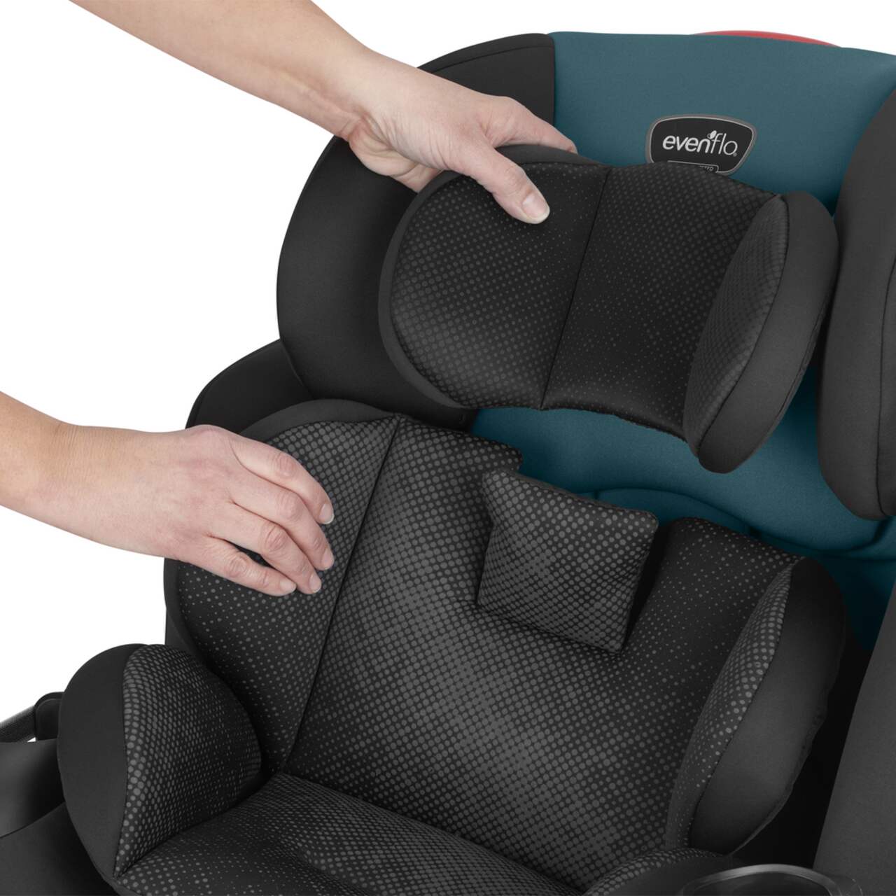 Evenflo Symphony Sport 3 in 1 Child Car Seat Blue Horizon