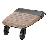 Evenflo Attachable Stroller Rider Board,Brown Front_Angled_Left