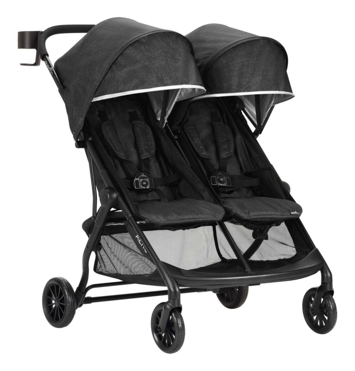 Inline double stroller outlet