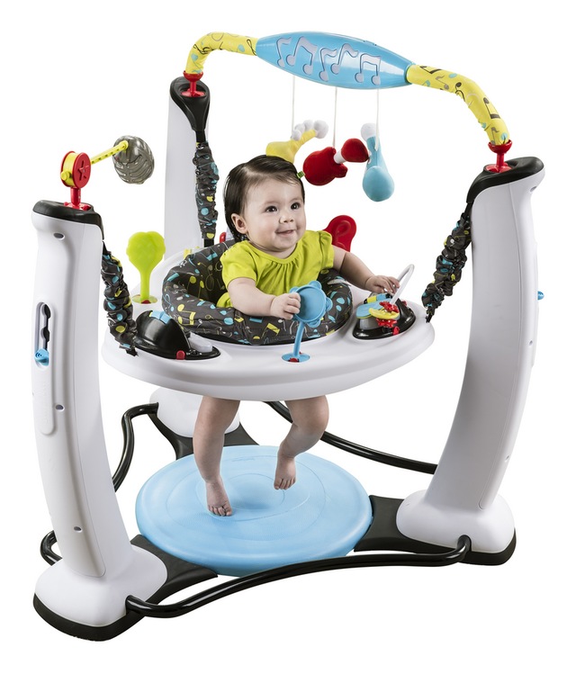 Evenflo ExerSaucer Jump & Learn Jam Session Centre d'activités pour