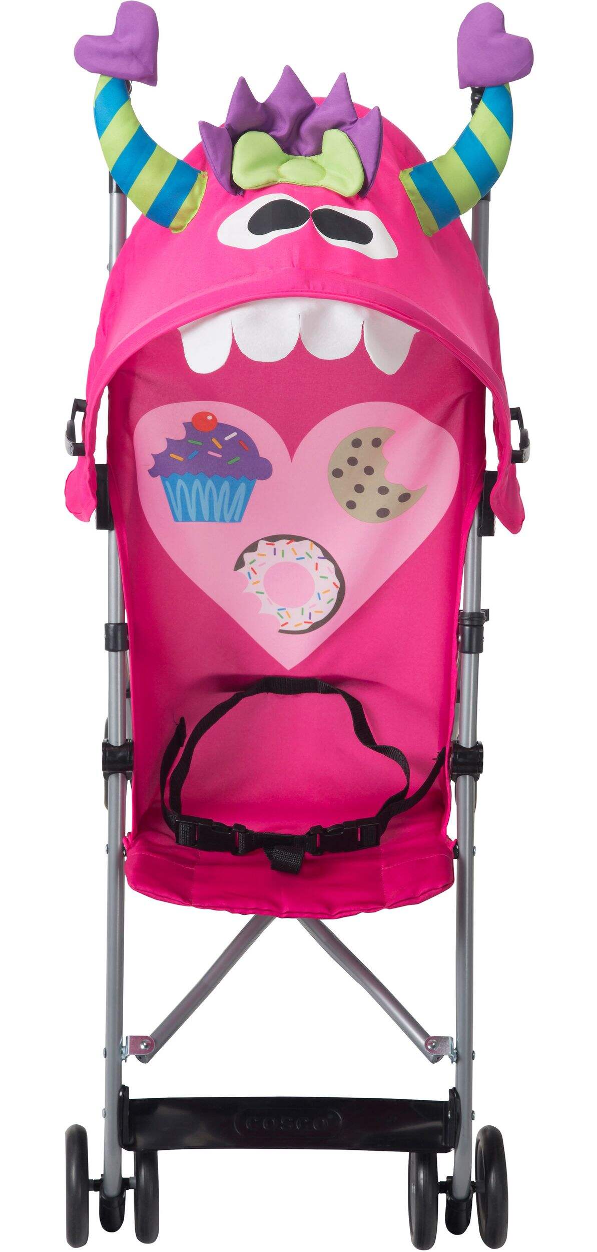 Cosco Monster Umbrella Stroller, Assorted Front_Flat