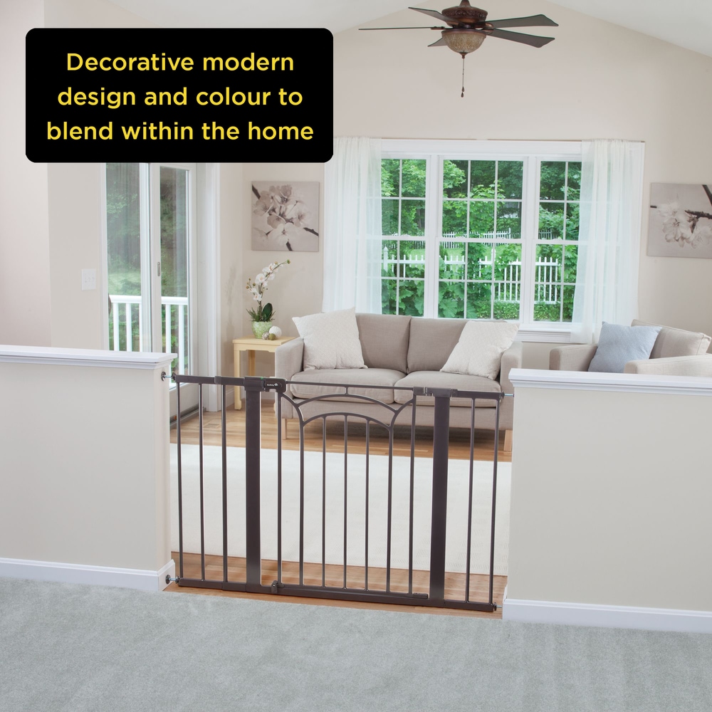 Safety 1st Easy Install Tall & Wide Walk Thru Baby Gate Canadian Tire