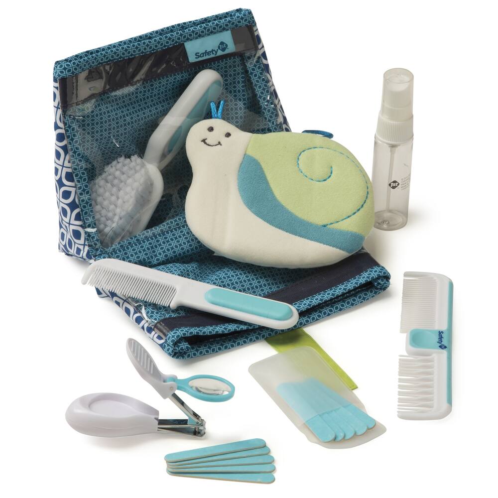 Trousse de toilette et Soins de santé de luxe Safety 1st - Bleu arctique.