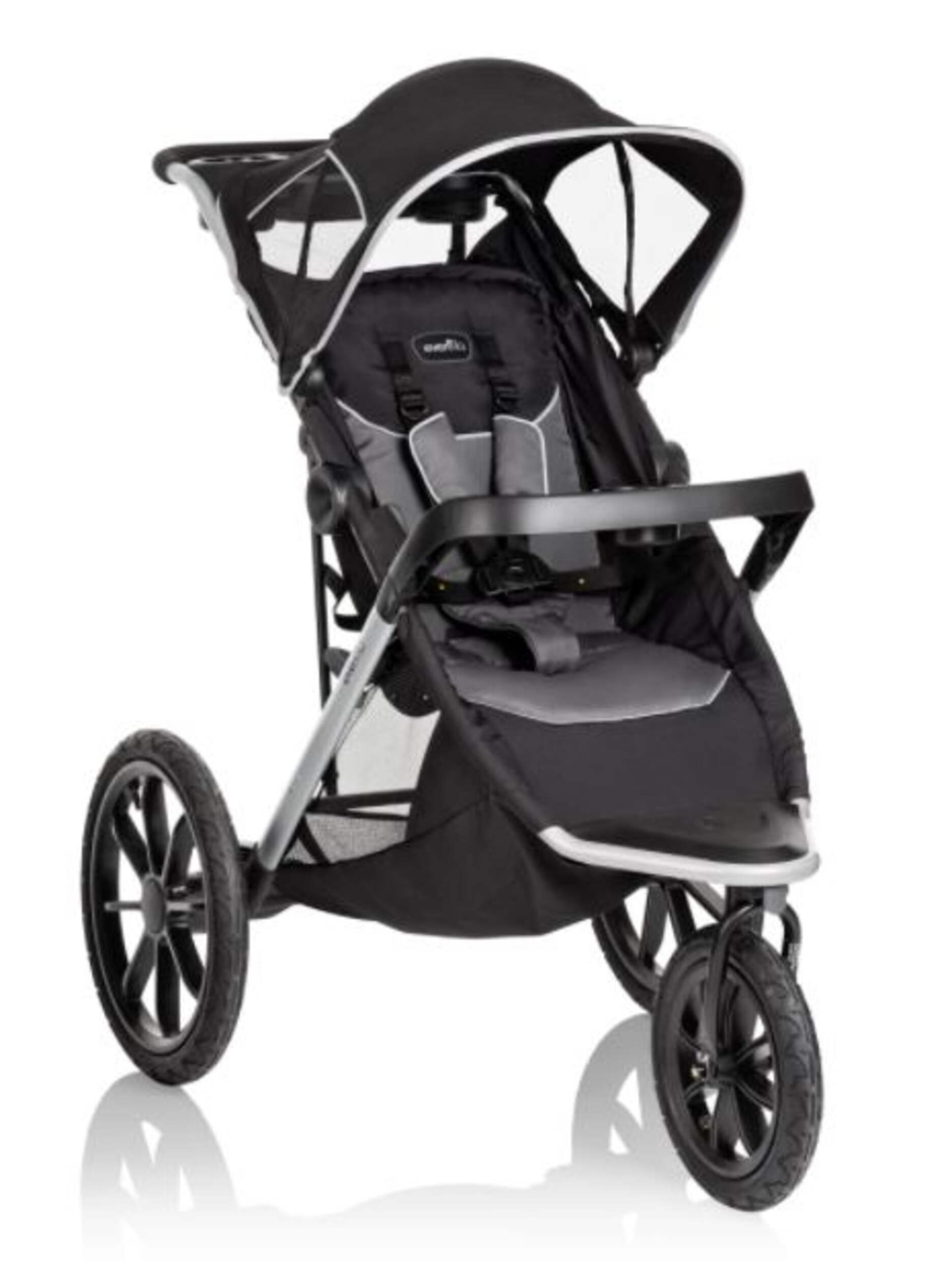 Evenflo Victory Plus Compact Fold Jogging Stroller, Grey Canadian Tire