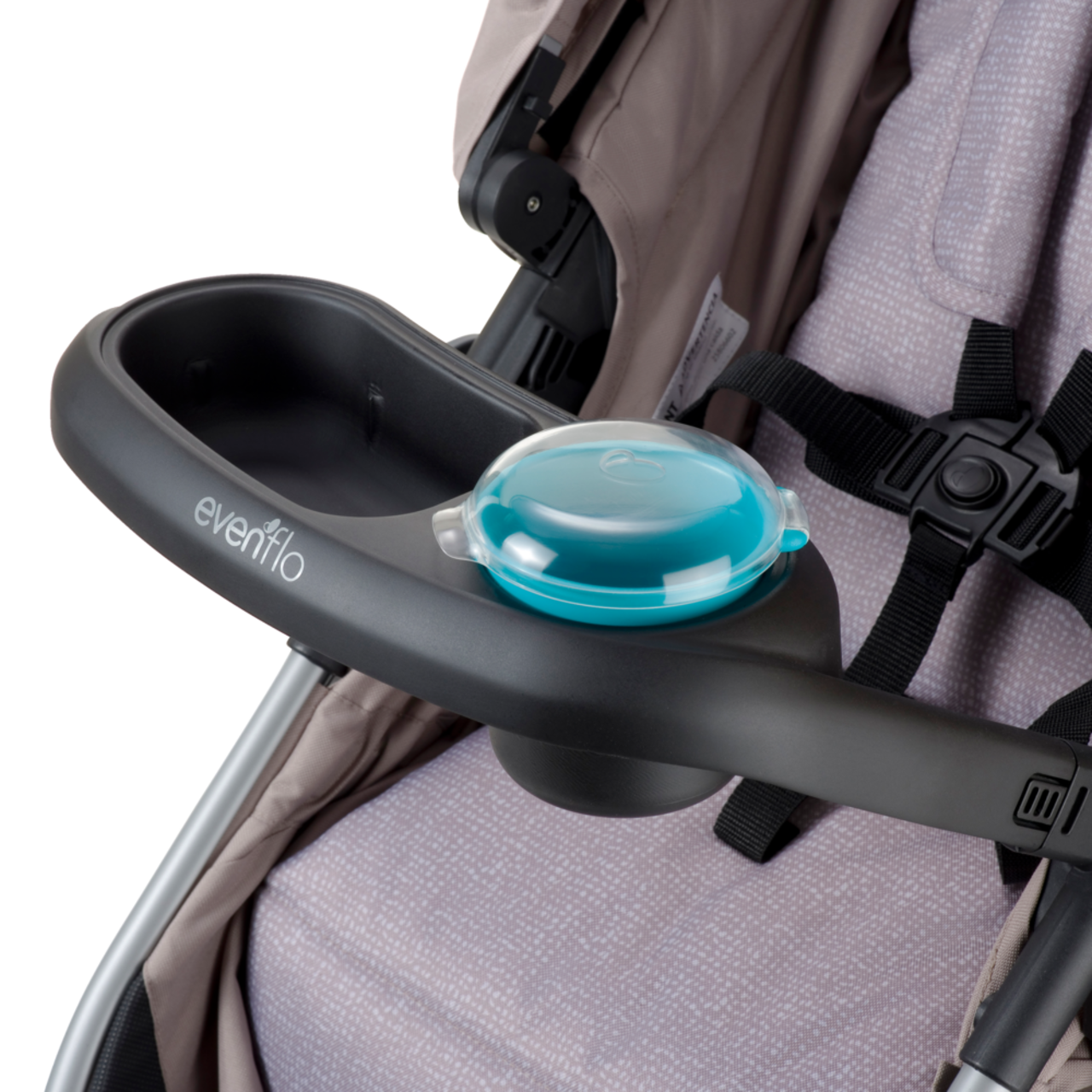 Stroller shop with tray