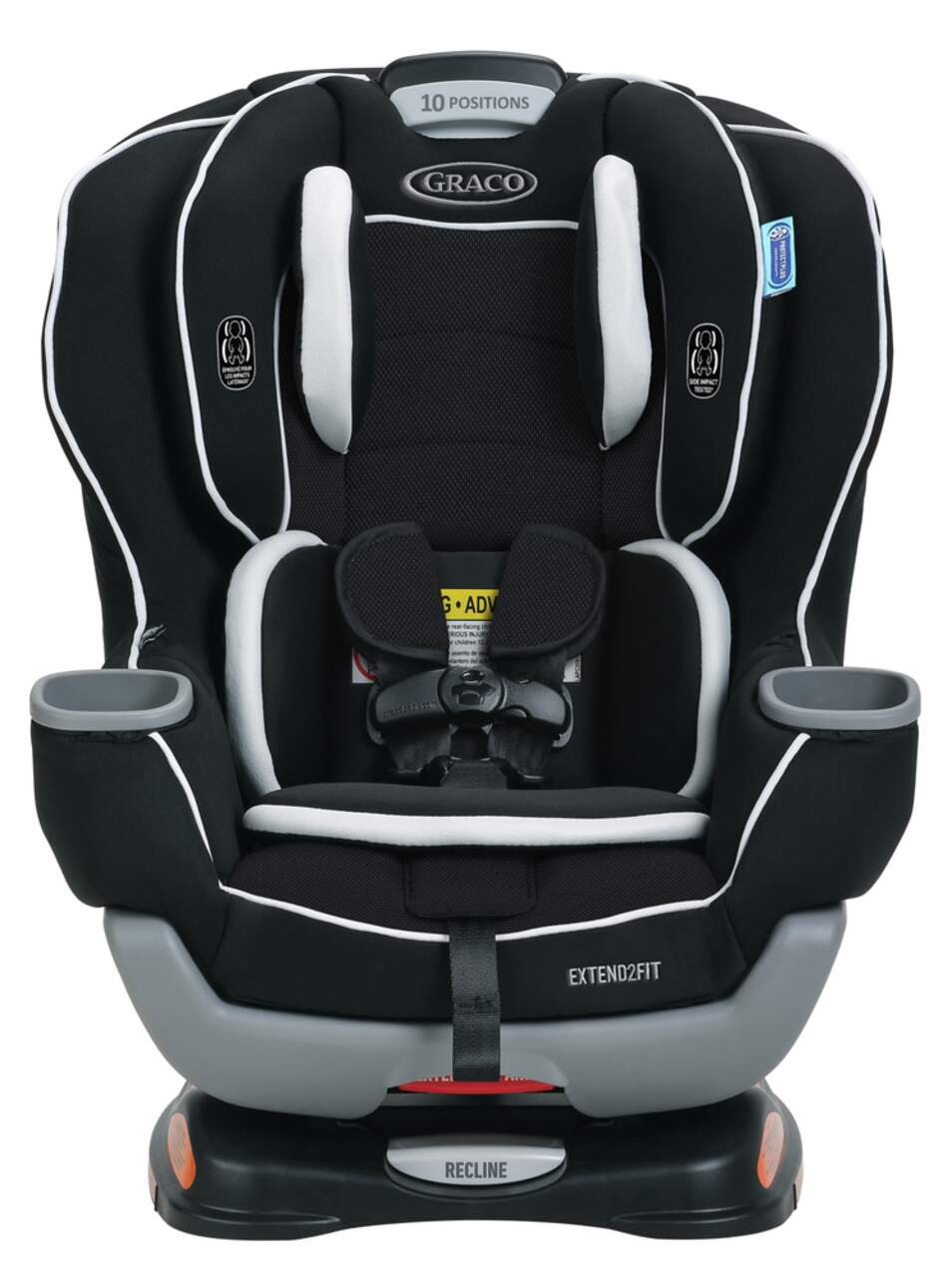 Graco Extend2Fit Convertible Car Seat Gotham