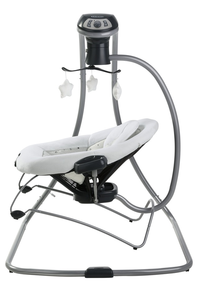 Graco DuetConnect LX Swing and Portable Bouncer with MultiDirection