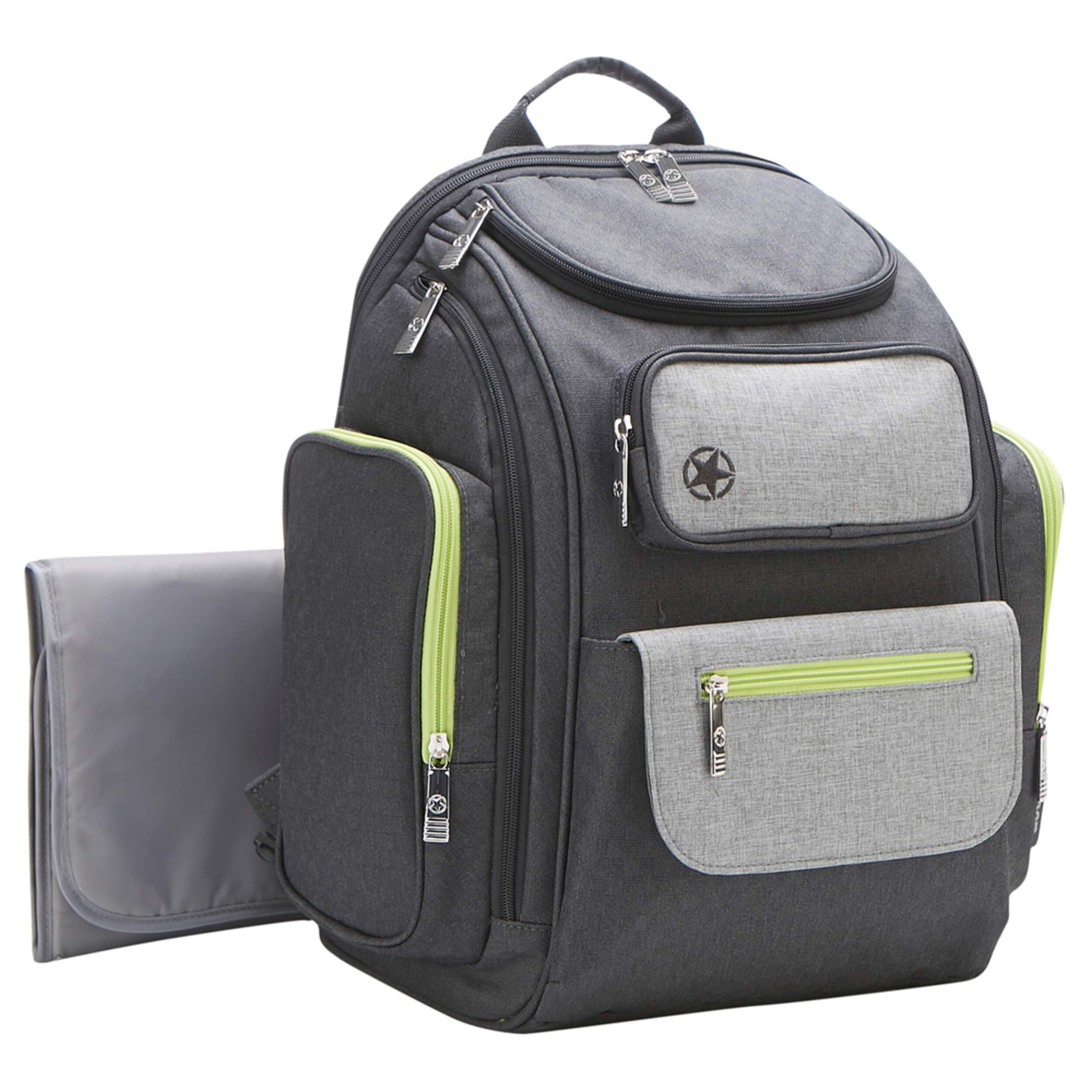 Jeep Adventurers Backpack Diaper Bag Front_Three_Fourths_Angled_Right