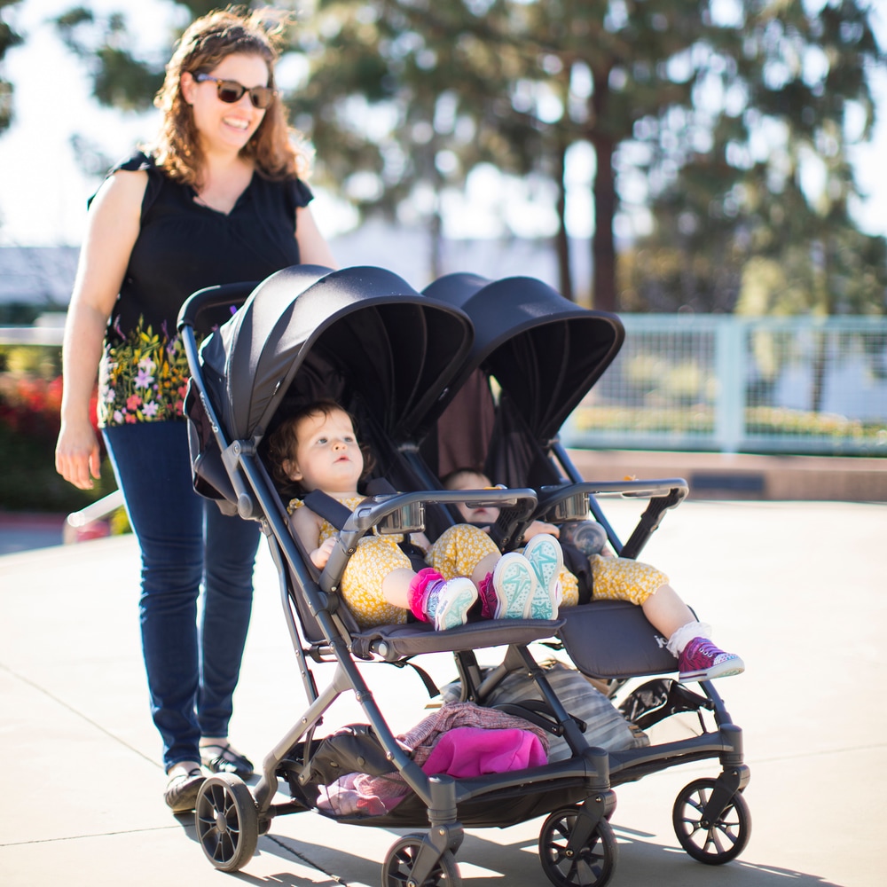 Joovy Kooper 2Child Stroller, Grey Canadian Tire