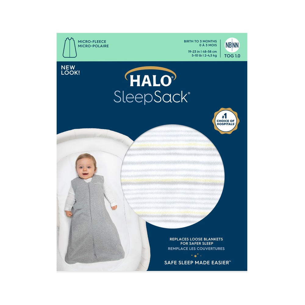 Halo Multi Stripe SleepSack® Wearable Blanket, Large Canadian Tire