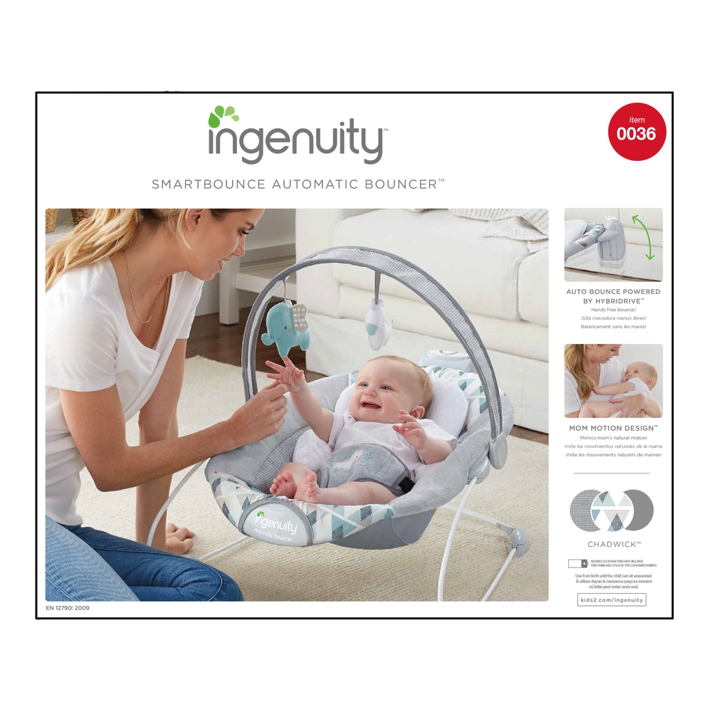 Ingenuity SmartBounce Automatic Bounce, Chadwick Canadian Tire