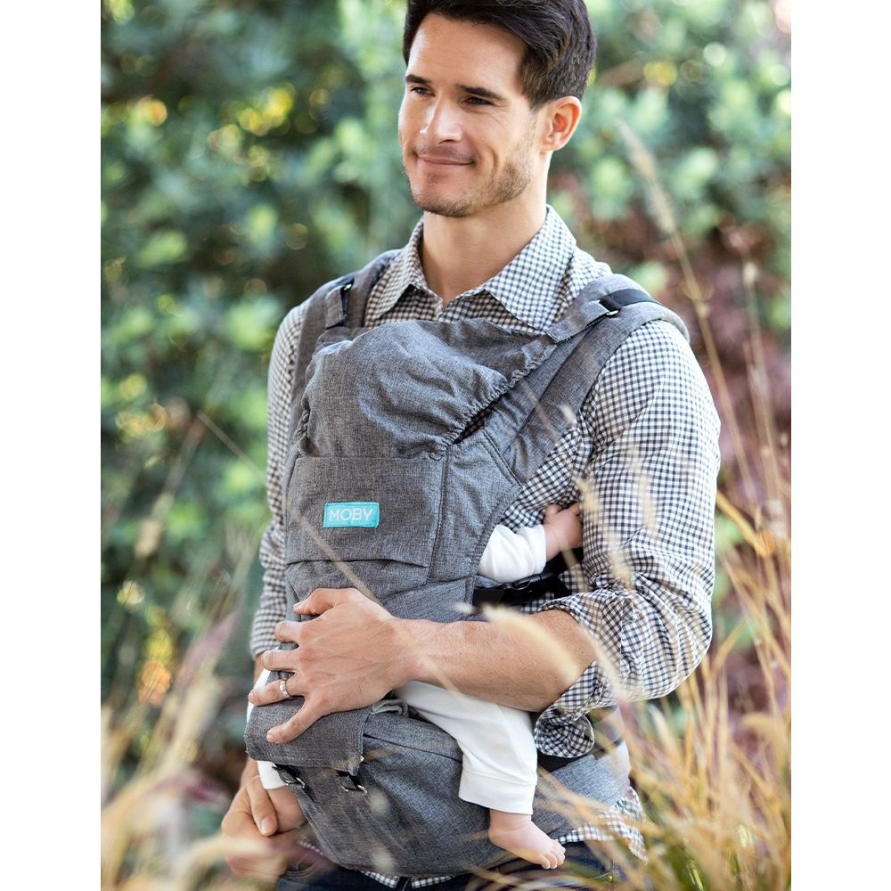 Moby 2in1 Carrier & Hip Seat, Grey Canadian Tire