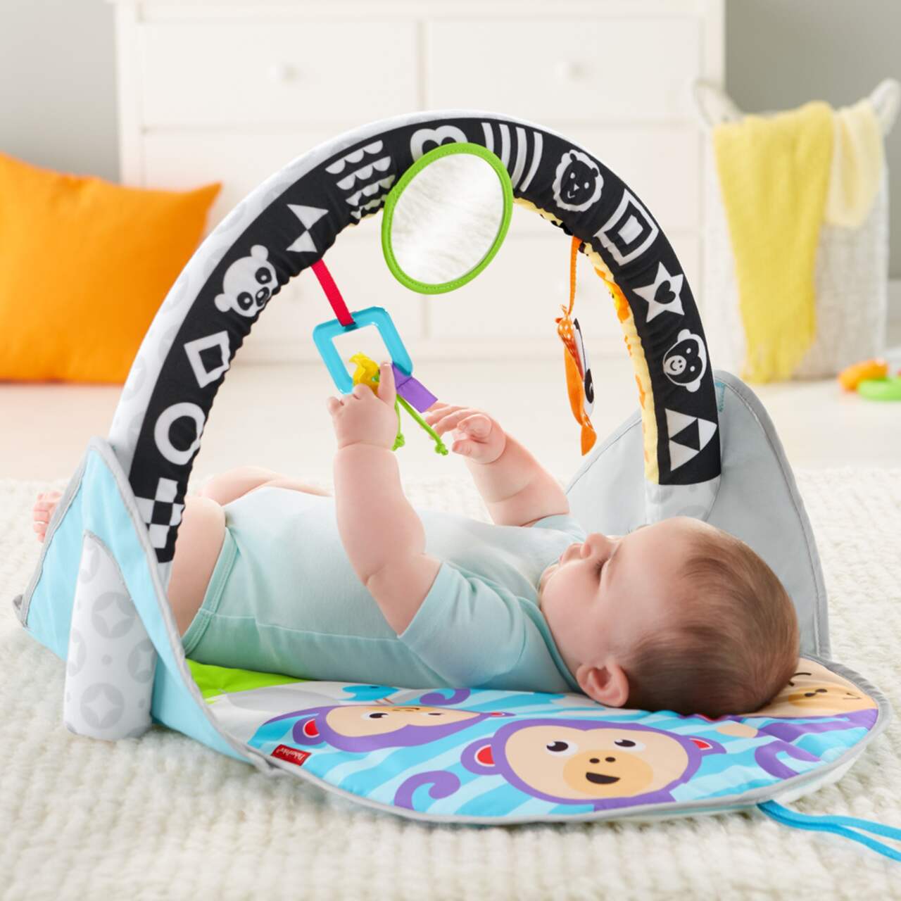 Fisher price 2 in 1 flip and fun activity gym new arrivals