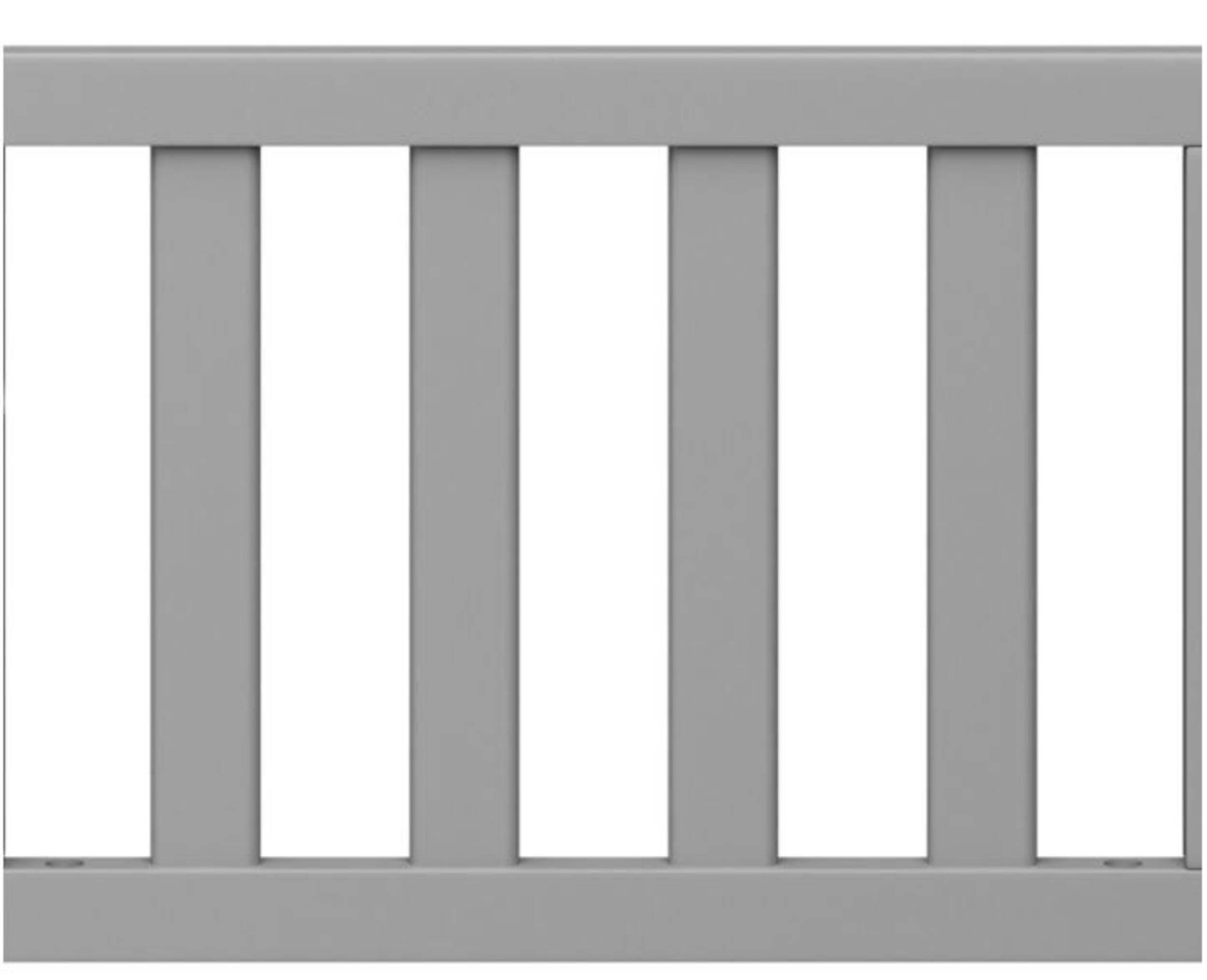 Graco Universal Toddler Safety Guardrail, Pebble Gray CloseUp