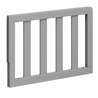 Graco Universal Toddler Safety Guardrail, Pebble Gray Front_Three_Fourths_Angled_Right