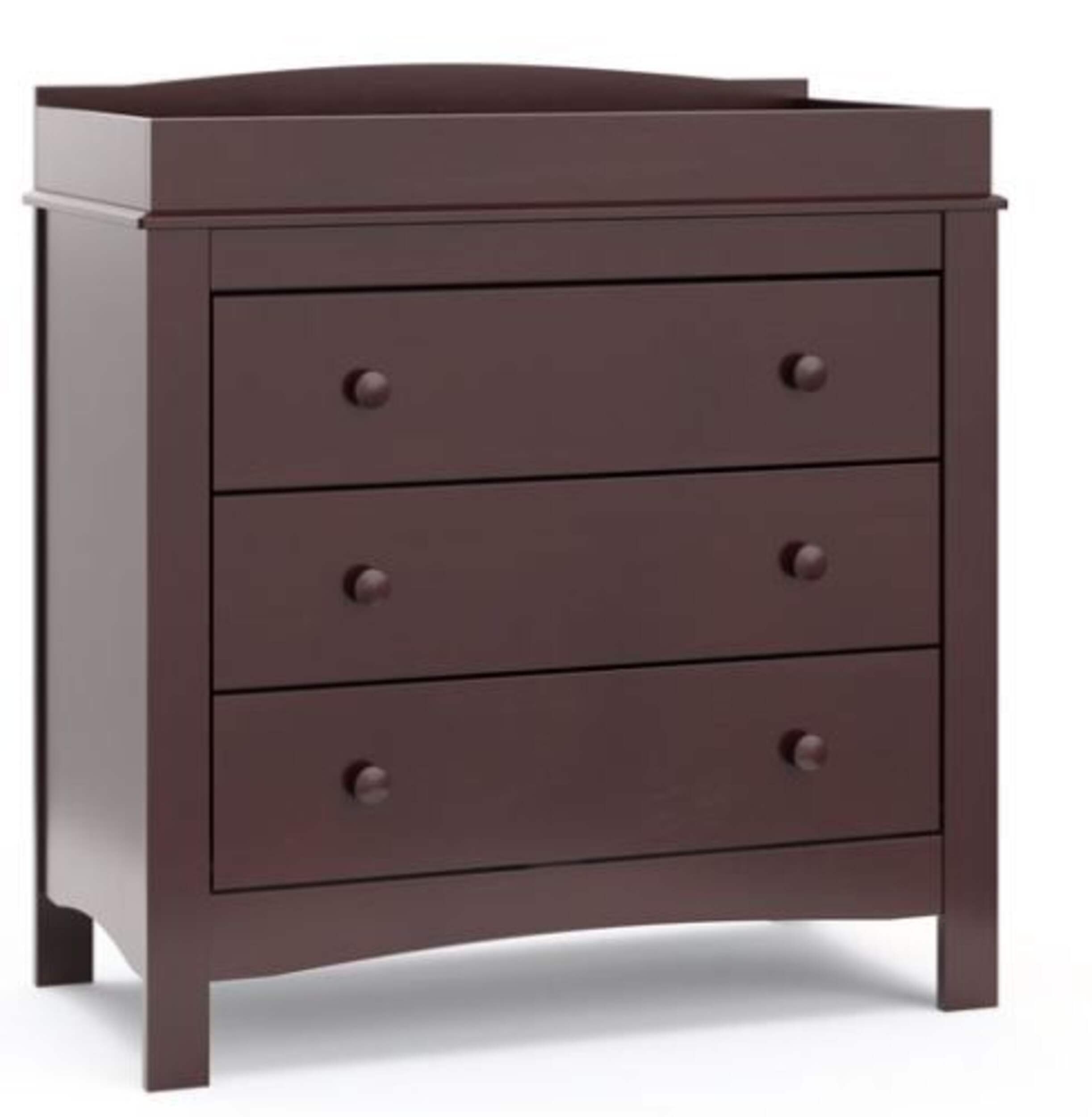 Graco Noah 3 Drawer Dresser with Changing Topper, Espresso Canadian Tire