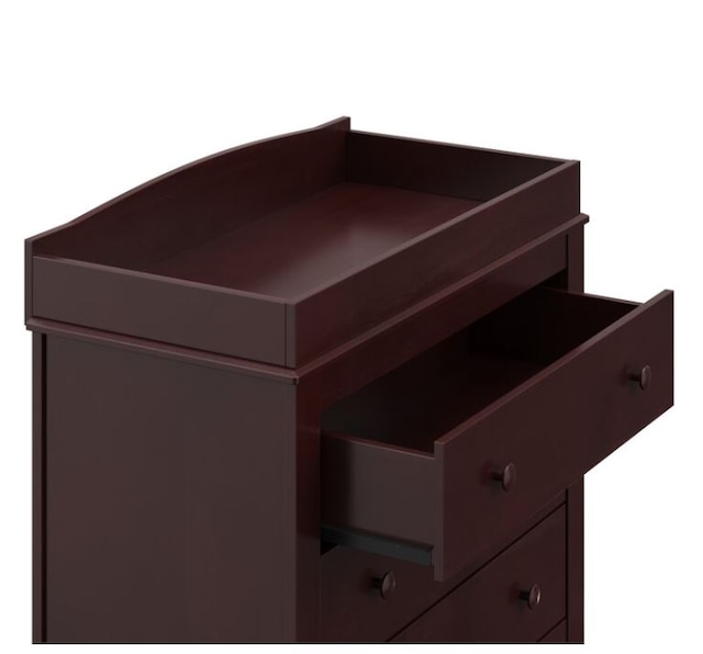 Graco Noah 3 Drawer Dresser with Changing Topper, Espresso Canadian Tire