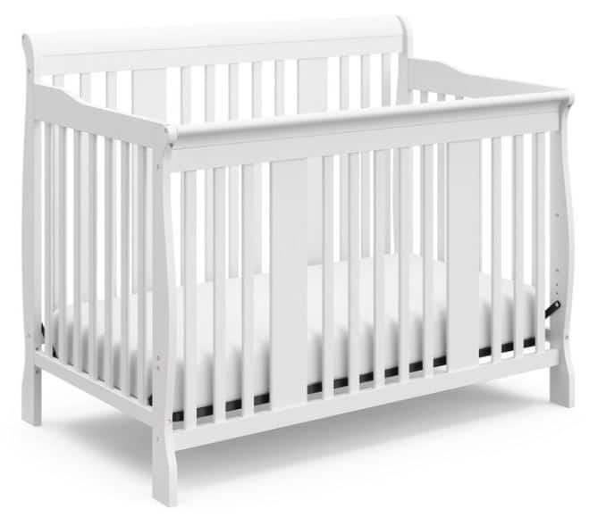 Storkcraft Tuscany 4 in 1 Convertible Crib White Canadian Tire