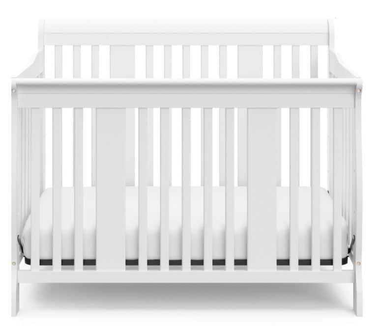 Storkcraft Tuscany 4 in 1 Convertible Crib White Canadian Tire