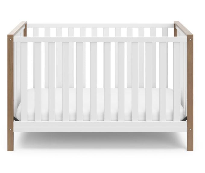 Storkcraft Modern Pacific 4in1 Convertible Crib, Vintage Driftwood