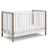 Storkcraft Modern Pacific - Lit de bébé transformable 4-en-1, bois de grève rétro Front_Three_Fourths_Angled_Right