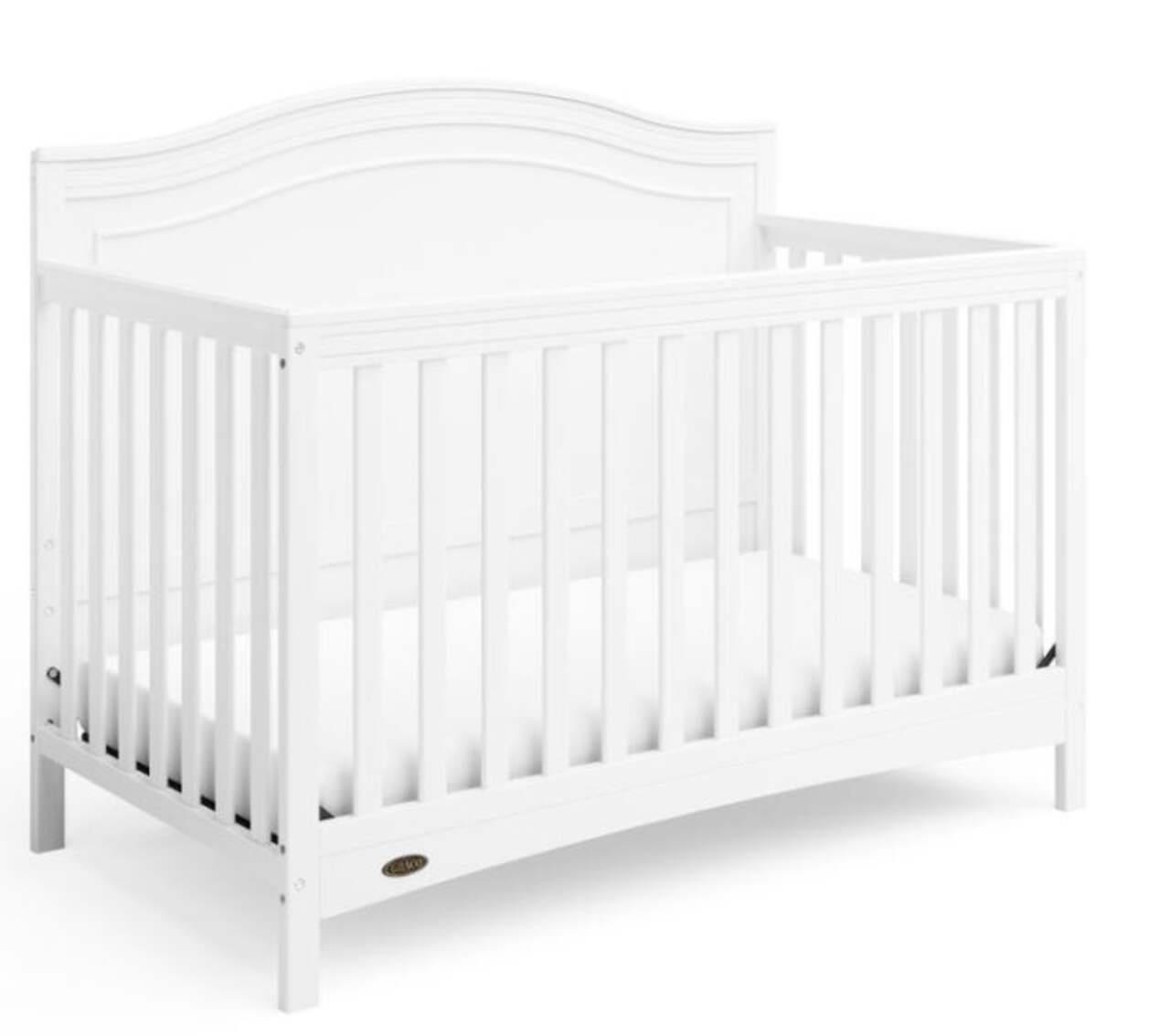 Graco Paris 4 in 1 Convertible Crib White Canadian Tire