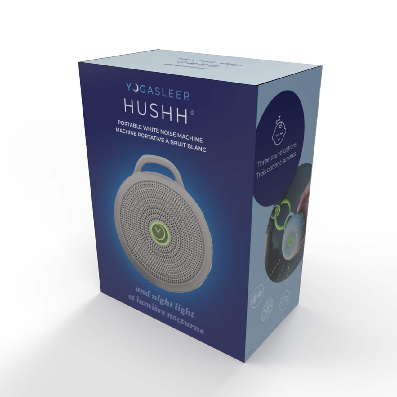 Yogasleep Hushh Machine sonore blanche portable pour Maroc