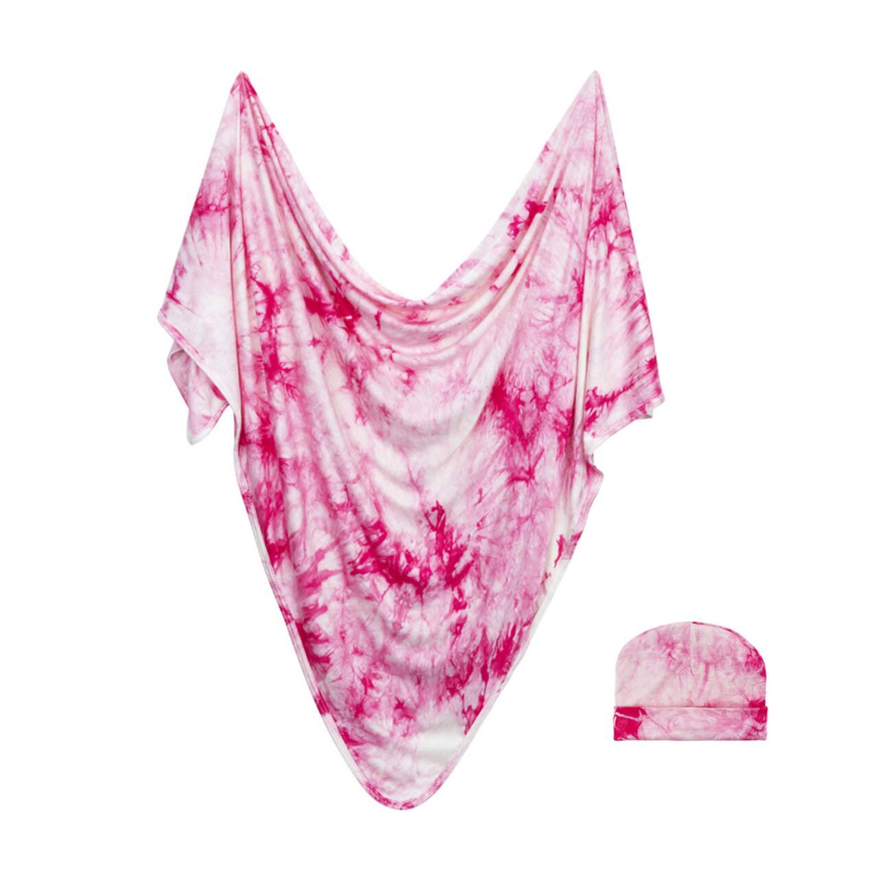 Tie dye baby swaddle top