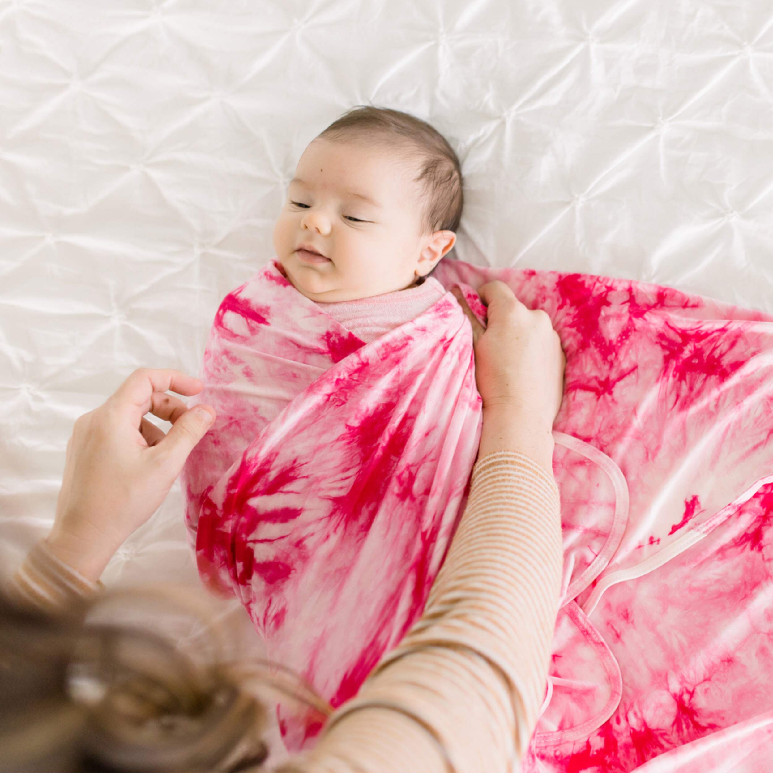 Bazzle Baby Forever Swaddle Hat Set, Pink TieDye Canadian Tire