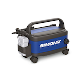 SIMONIZ 1750 PSI 1.8 GPM Wheeled Electric Pressure Washer with Foam Blaster Front_Three_Fourths_Angled_Right