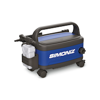 Nettoyeur haute pression électrique à roulette Simoniz 1750 lb/po2 1,8 gal/min avec lance mousse Front_Three_Fourths_Angled_Right