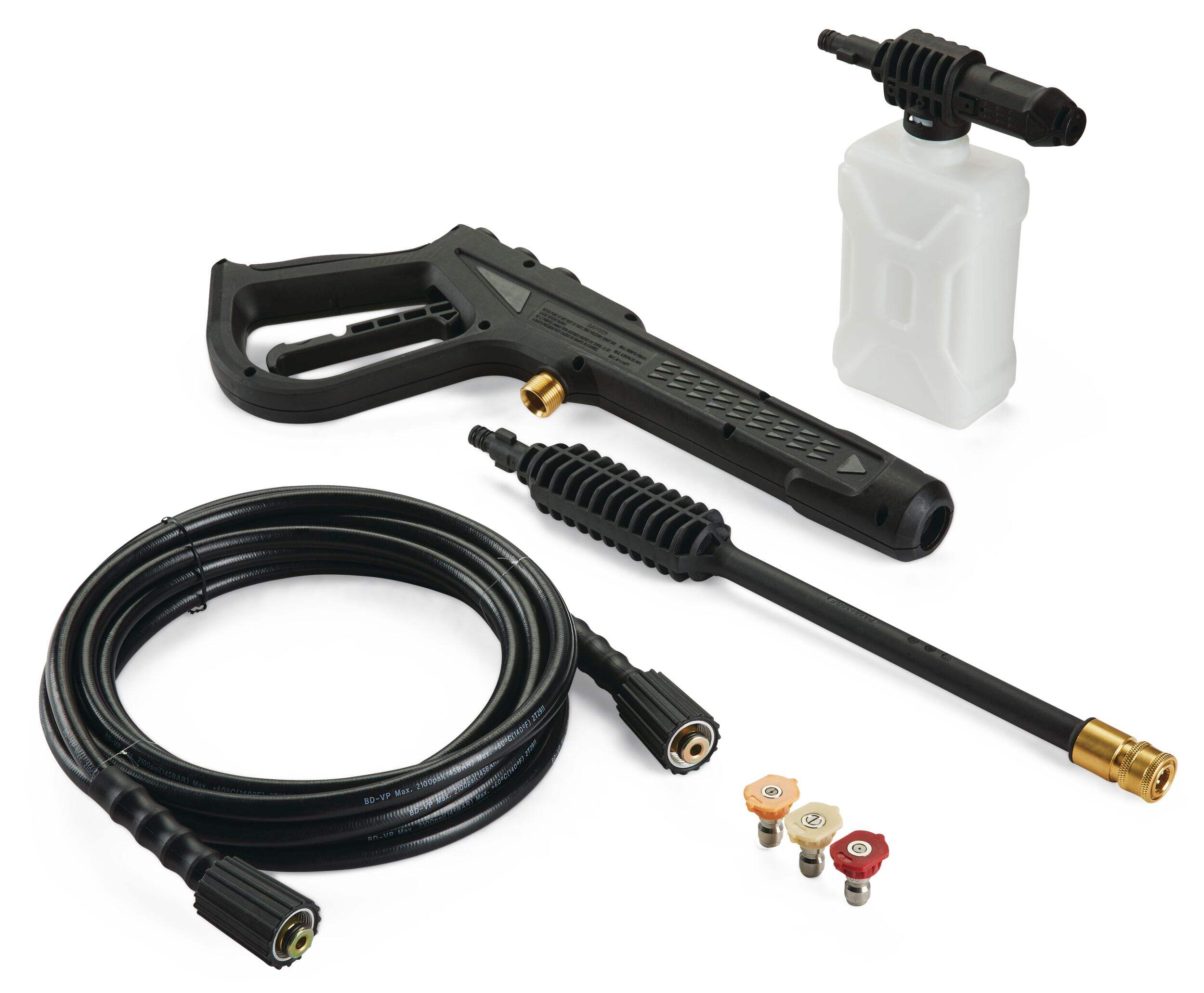 Simoniz 1950 PSI 1.8 GPM Wheeled Electric Pressure Washer with Foam