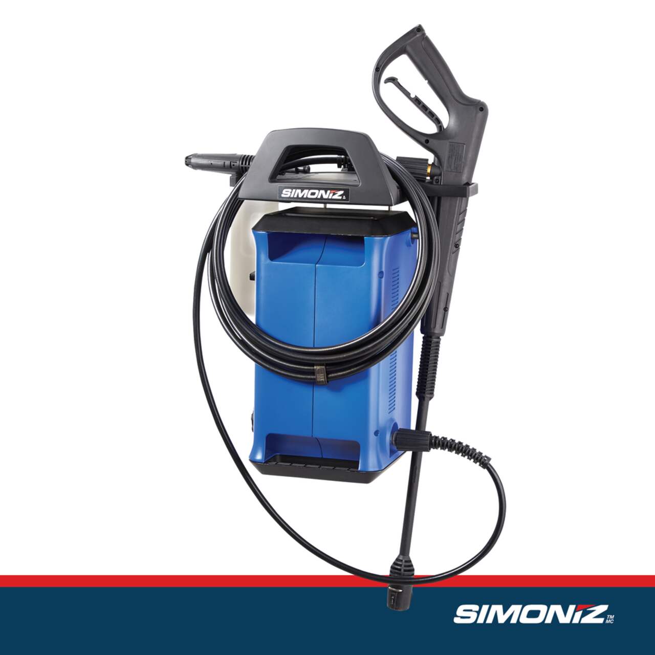 Simoniz 1650 PSI 1.8 GPM Corded Cold Water Wheeled Brushed