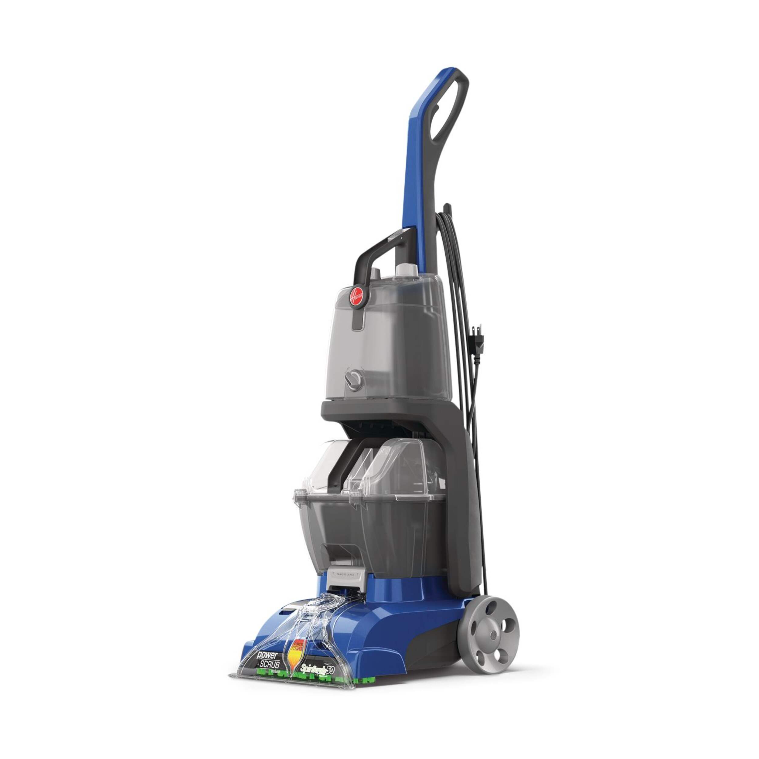 Shampouineuse en profondeur à fil Hoover Power Scrub Pet de luxe pour tapis et tissus Front_Angled_Left