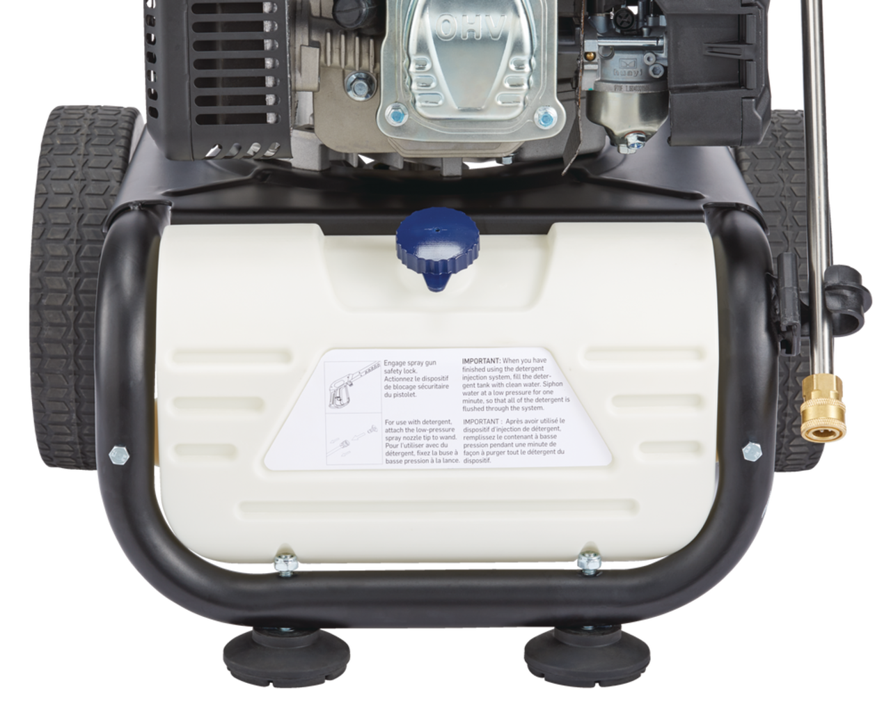 Simoniz 2800 PSI 2.3 GPM 170cc Engine Cold Water Wheeled Gas Pressure Washer