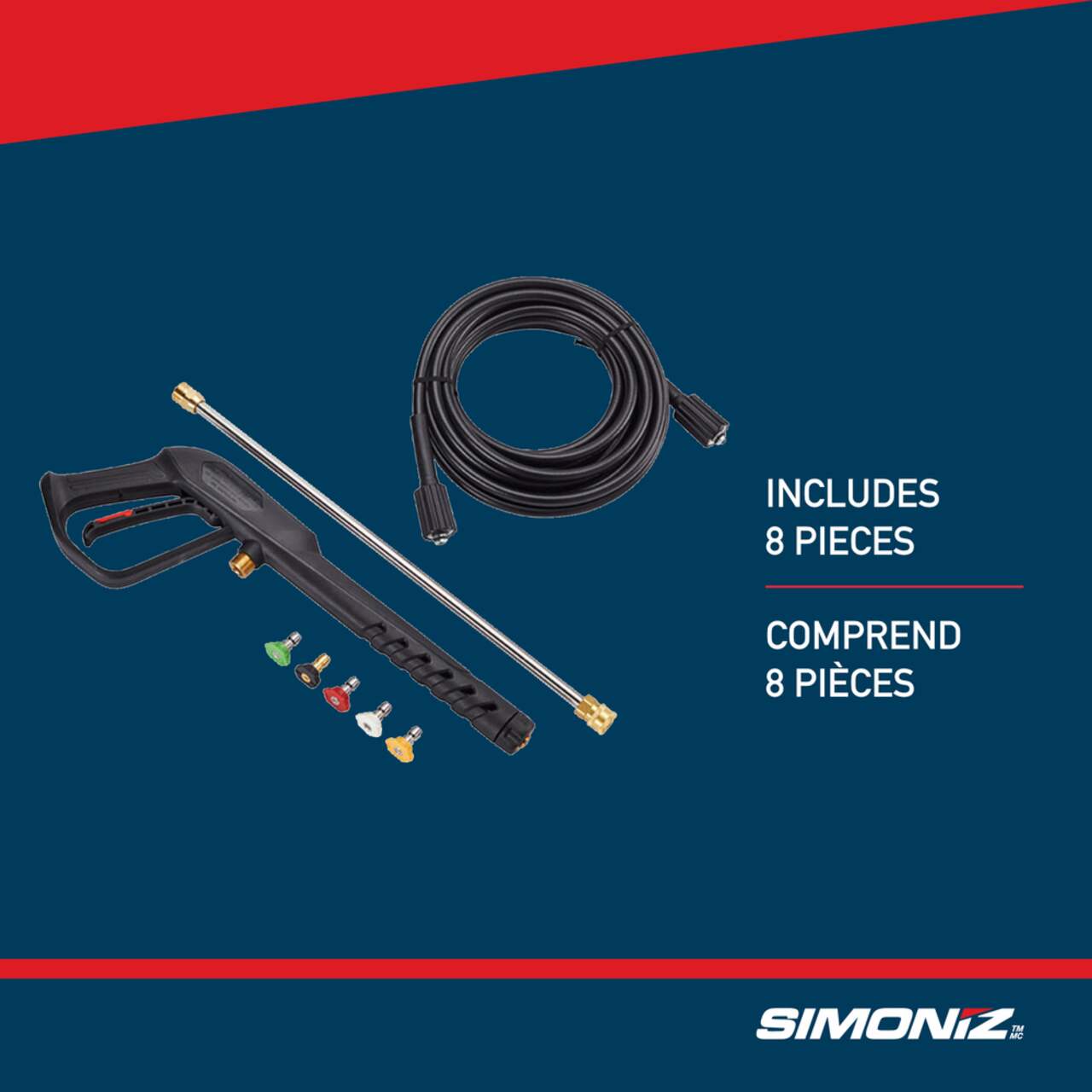 Simoniz 2800 psi store gas pressure washer