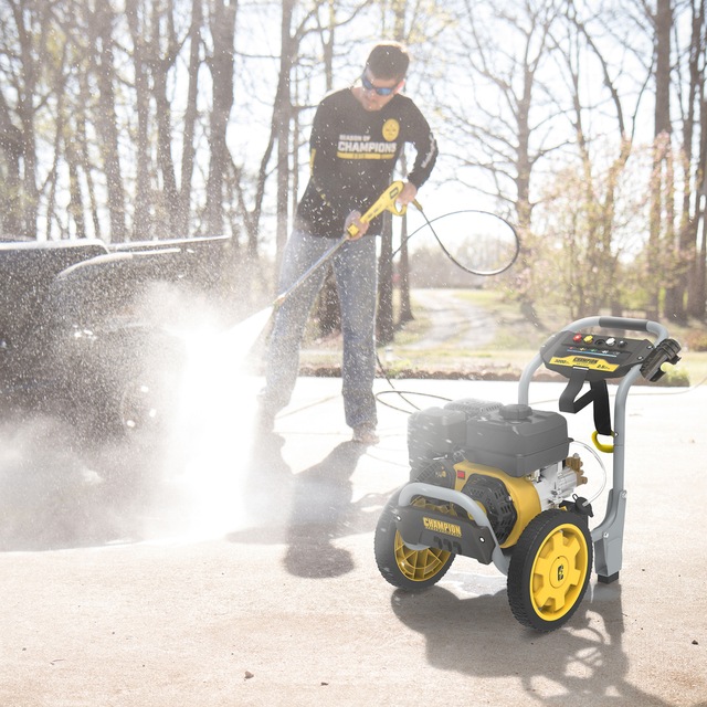 Champion 3200 PSI 2.5 GPM 224cc Engine Cold Water Wheeled Gas Pressure Washer Canadian Tire