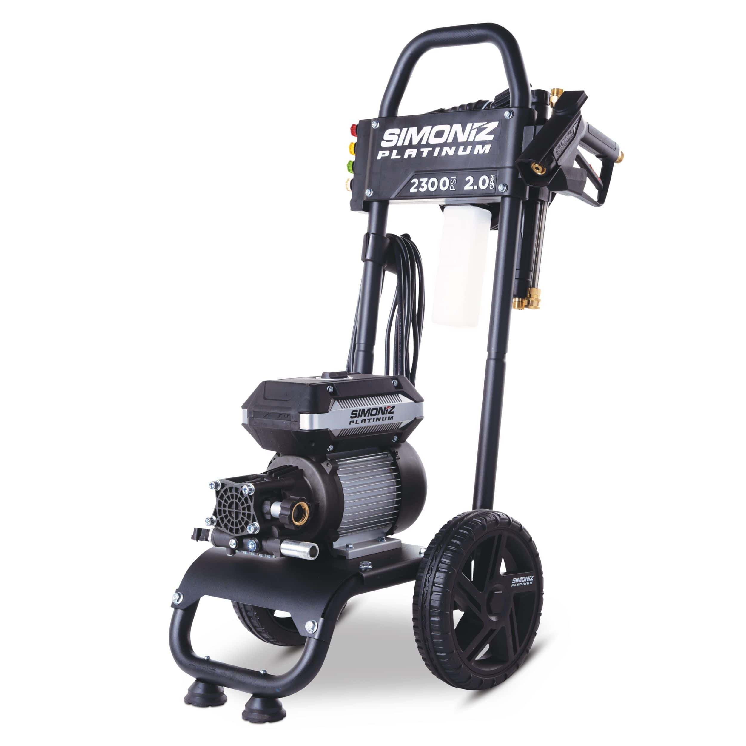 SIMONIZ Platinum 2300 PSI 2.0 GPM Brushless Electric Pressure Washer w Foam Blaster Attachment Canadian Tire