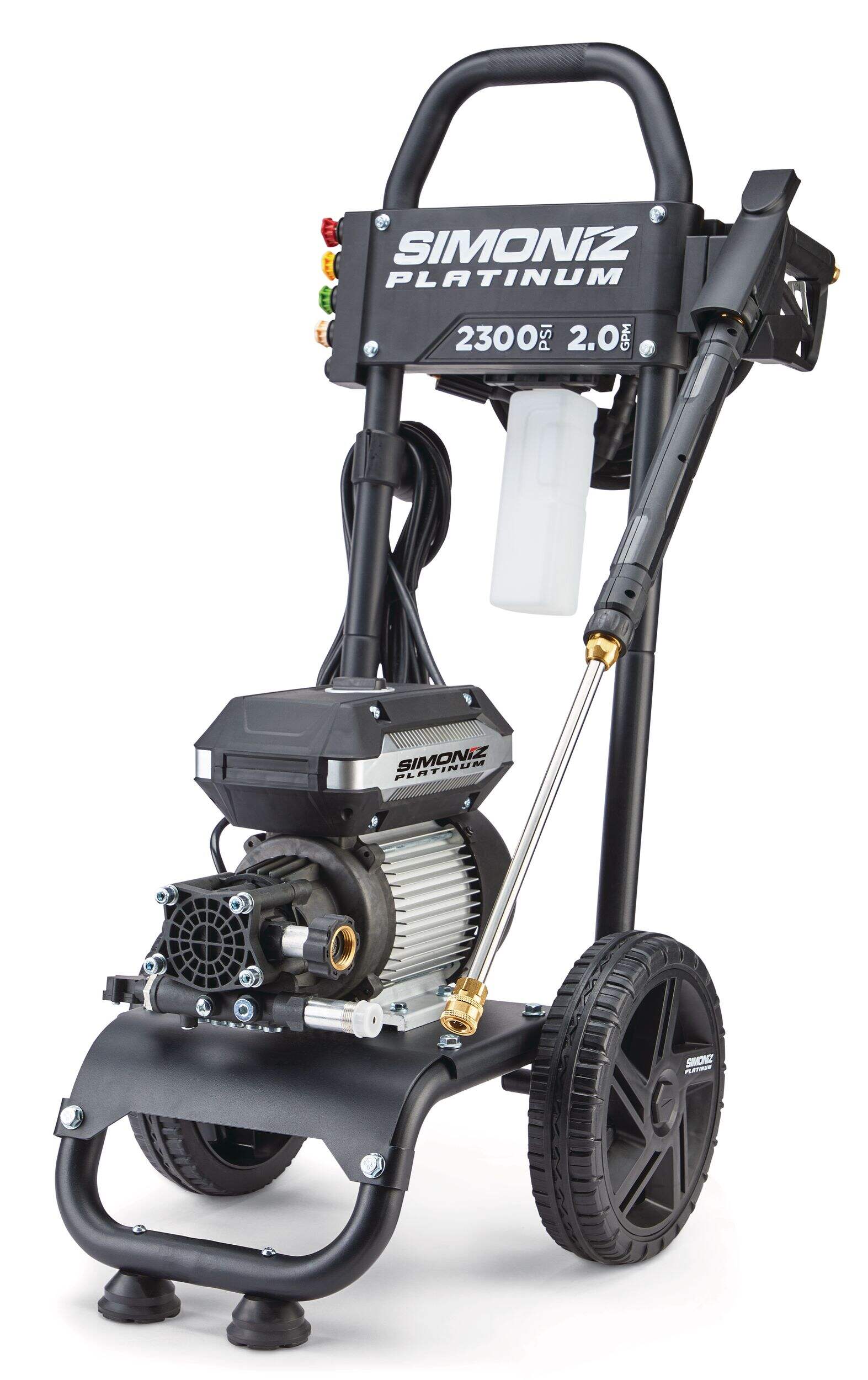 Simoniz Platinum 2300 PSI 2.0 GPM Brushless Electric Pressure Washer w