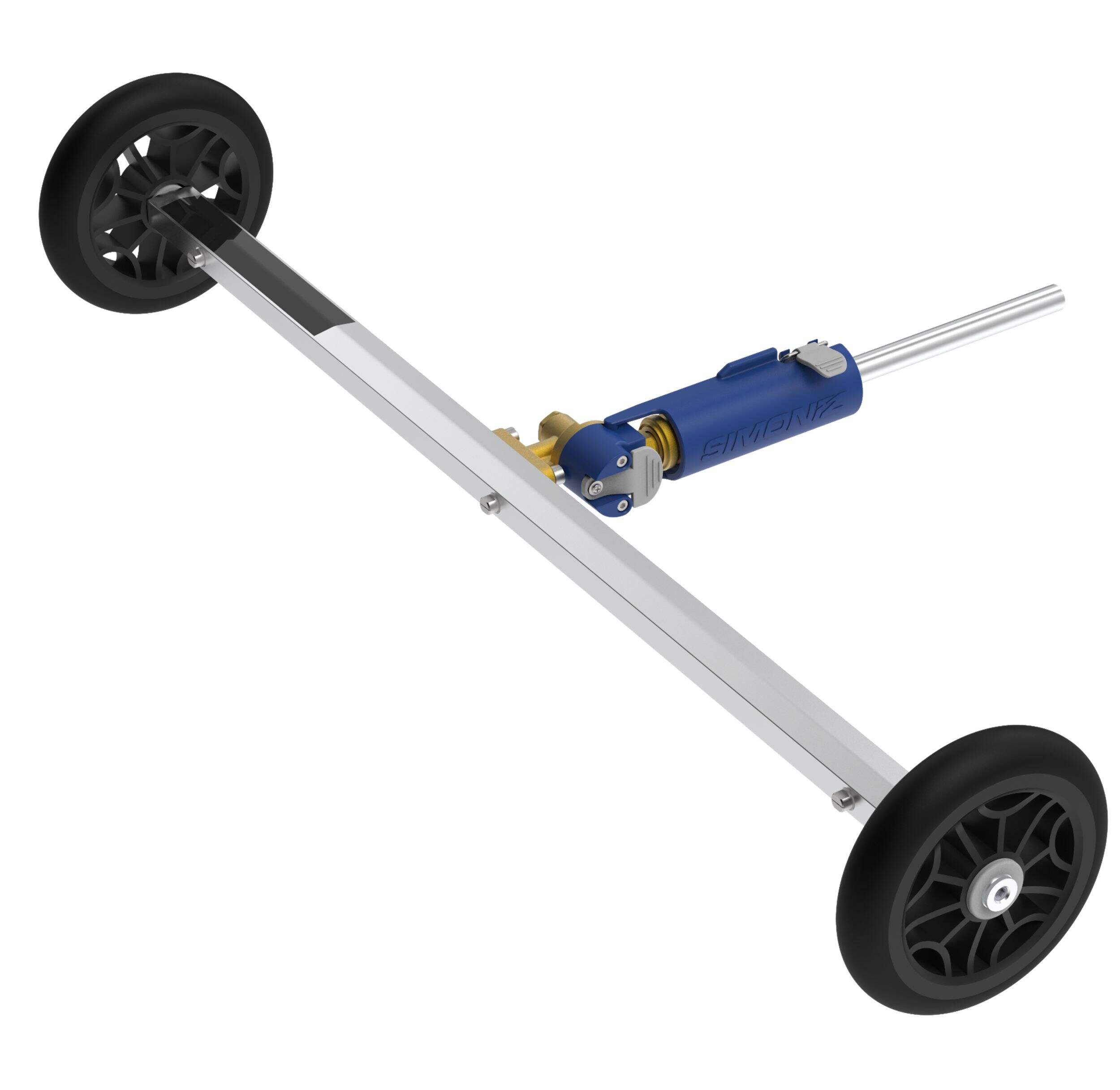 SIMONIZ Platinum Trident Pro Sweep Pressure Washer Wand, Grey Front_Three_Fourths_Angled_Left