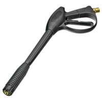 Simoniz Replacement Metal Spray Gun Compatible w/ 2300 PSI Electric Pressure Washer 12.6-in Front_Three_Fourths_Angled_Left