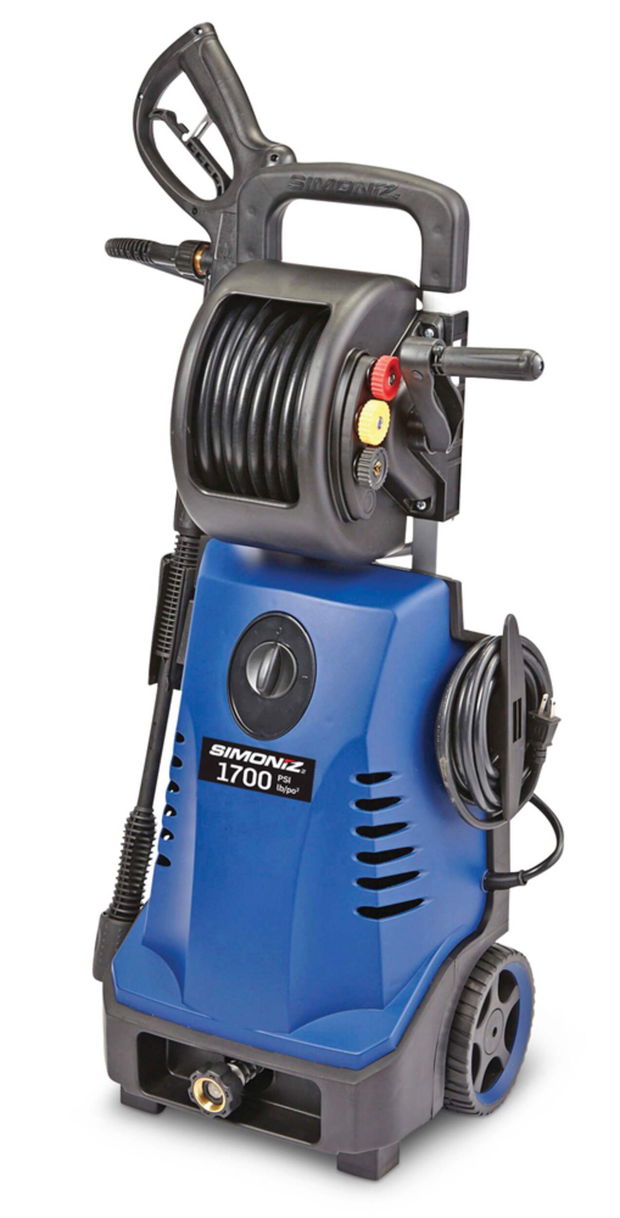 Nettoyeur haute pression électrique Simoniz, 1 700 cm3, 1,4 gal/min Front_Three_Fourths_Angled_Left