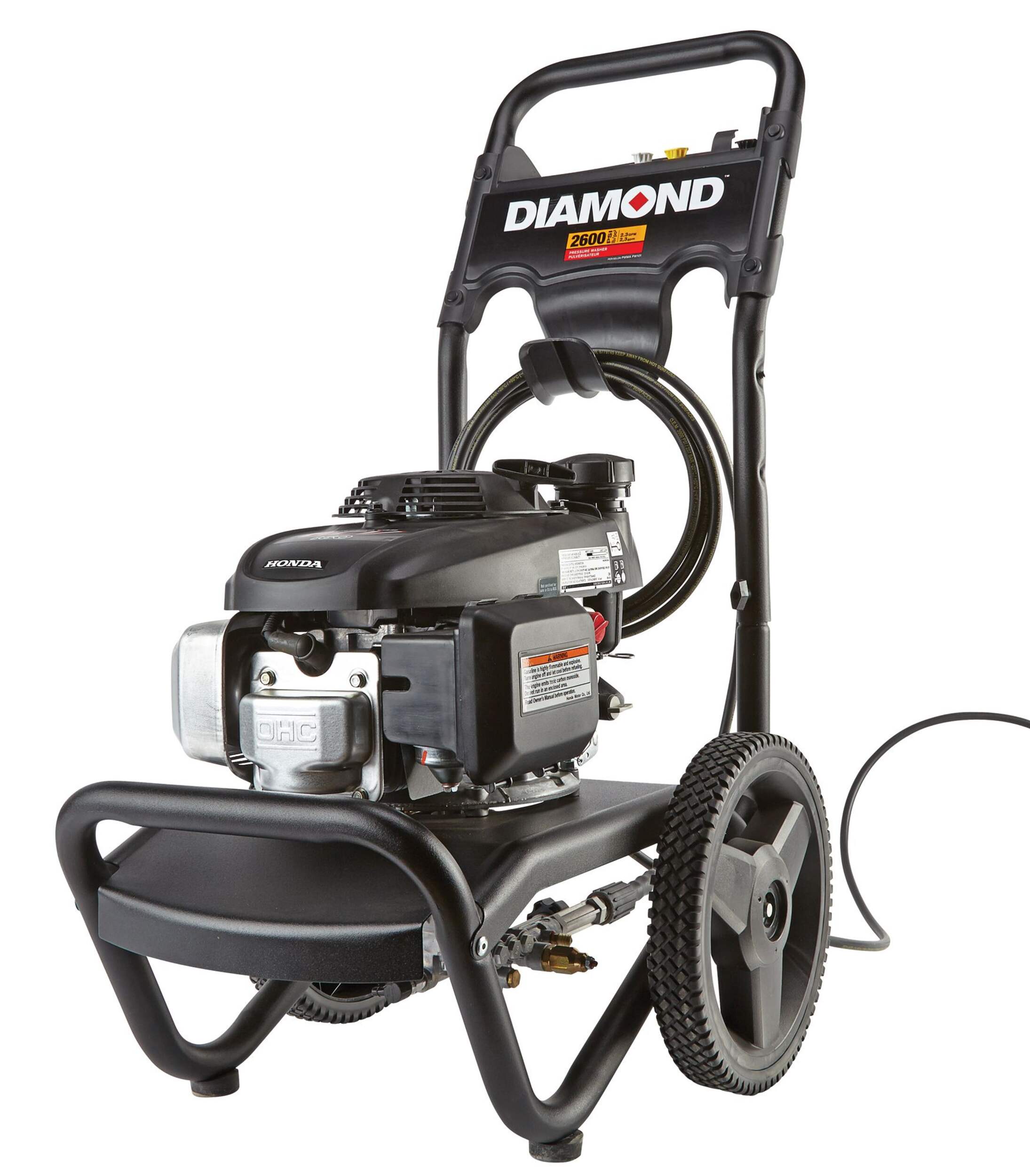 Diamond Pro - Laveuse haute pression à essence, 2 600 lb/po² Front_Three_Fourths_Angled_Left
