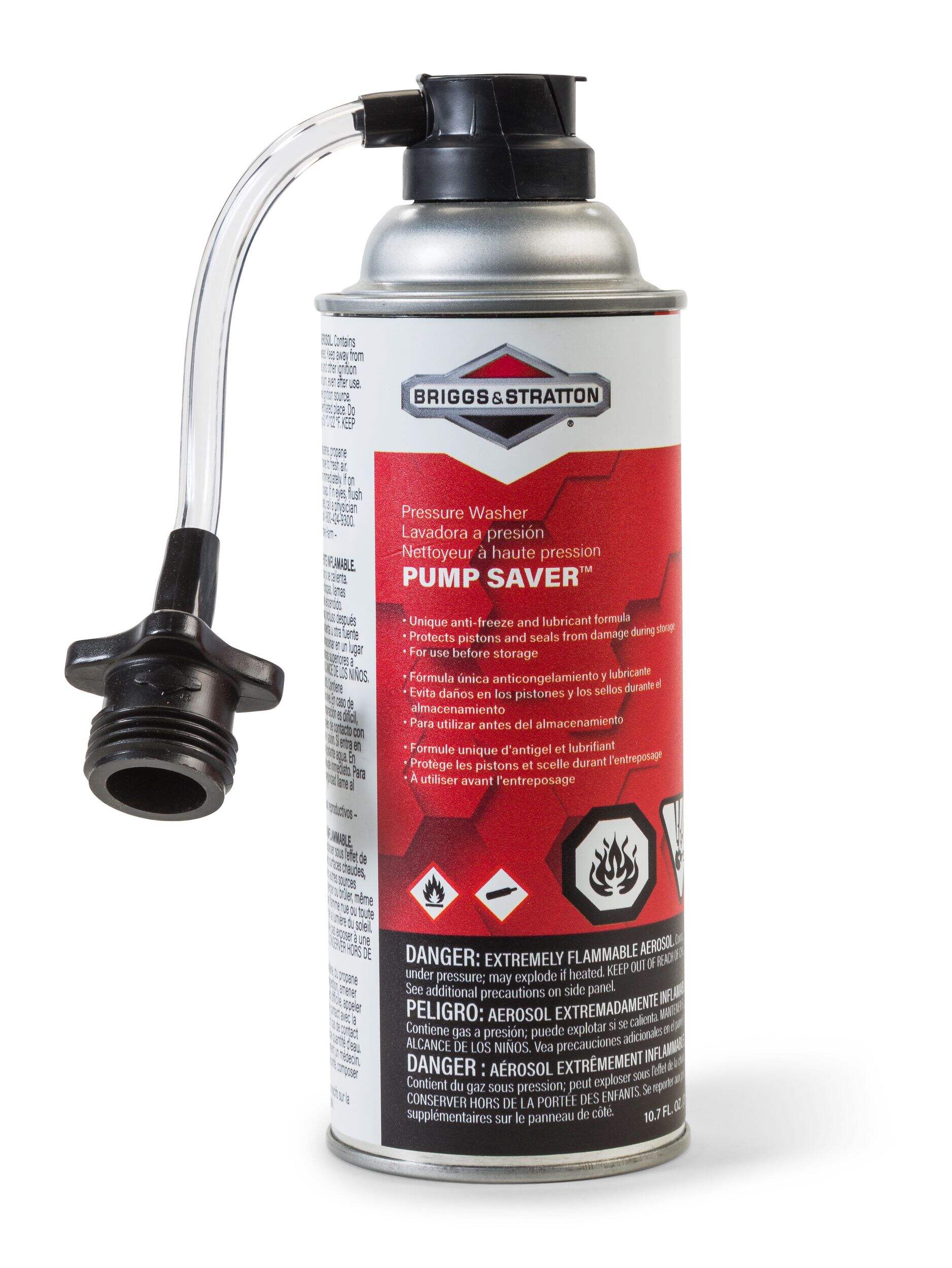 Briggs & Stratton Pressure Washers Pump Guard/Saver, Anti-Freeze and Lubricant, 10.7oz Front_Flat