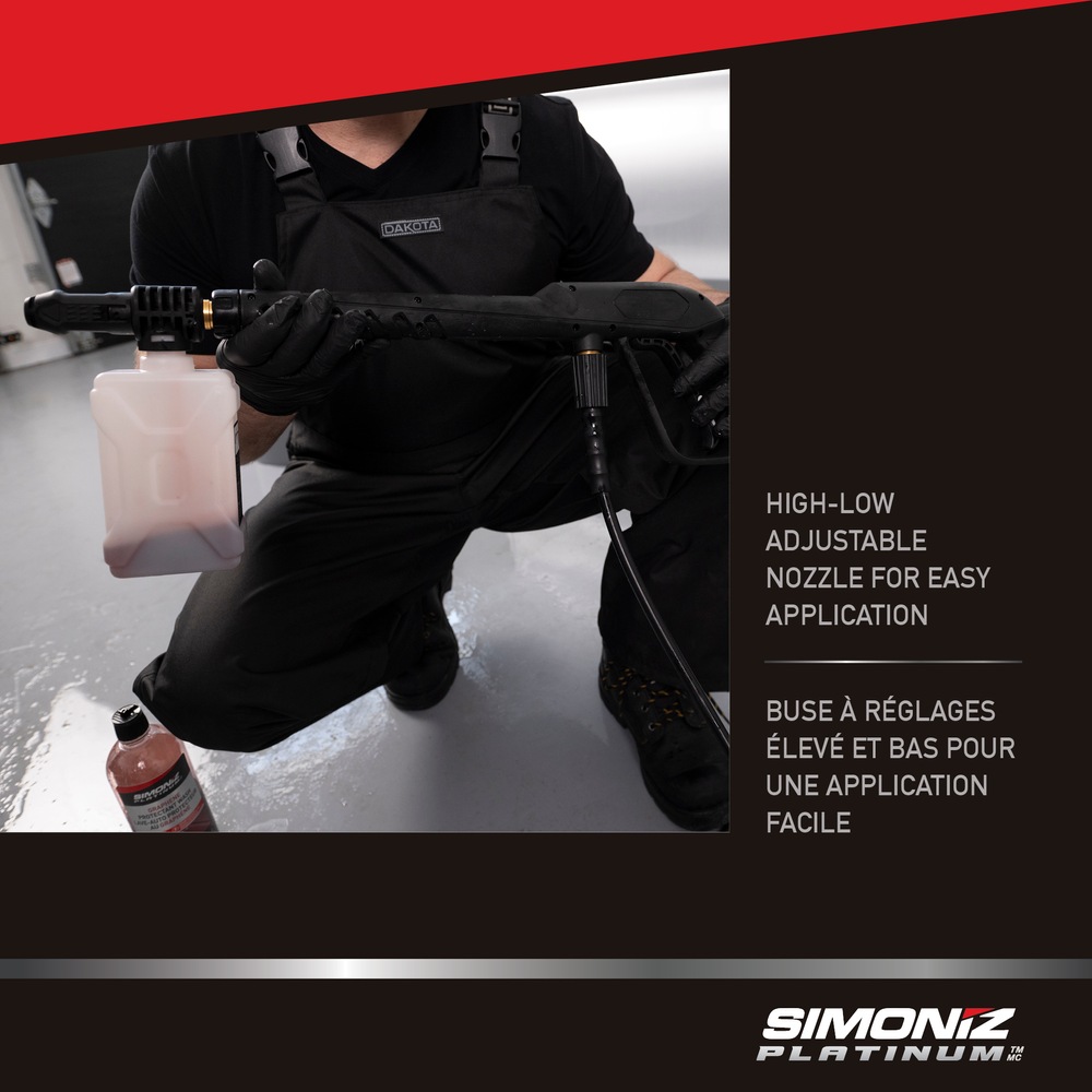 Simoniz Foam Blaster Kit Compatible w/ 3200 PSI Pressure Washer, 24oz