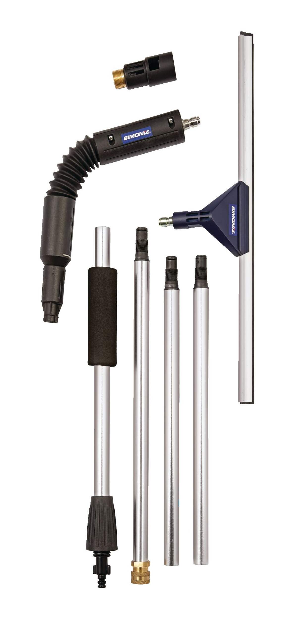 Simoniz House Cleaning Kit w/ 62-in Extension Wand Composite_or_Mixed