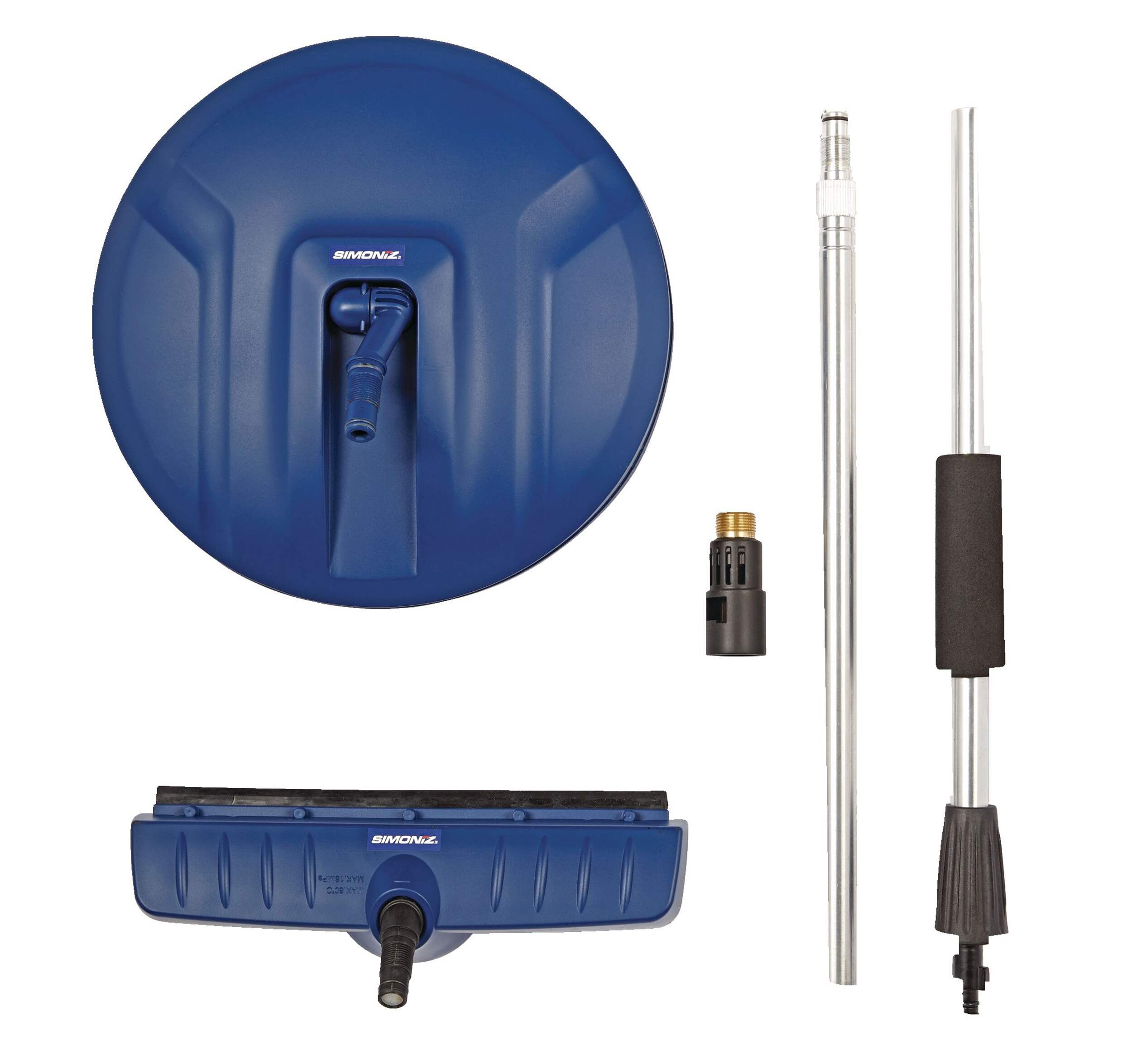 Simoniz Floor Cleaning Kit w/ 32-in Extension Wand Composite_or_Mixed