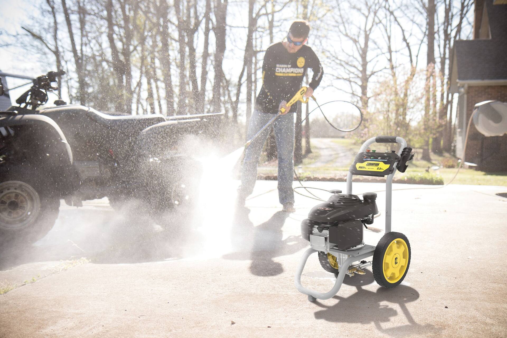 Honda gas pressure washer deals 3000 psi